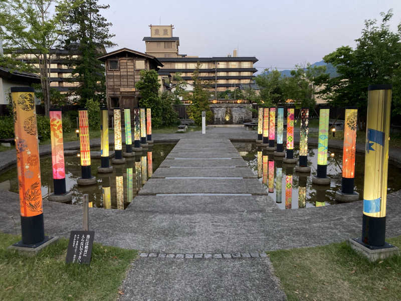 青サウ（青いサウナハット）さんの月岡温泉 湯あそび宿 曙のサ活写真