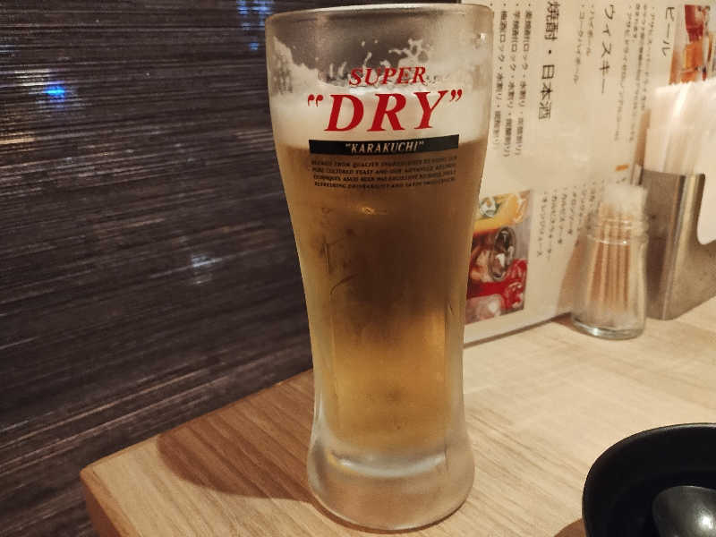 アサヒスーパードライ生中