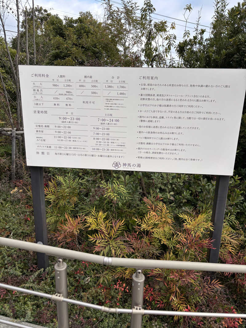 とも吉さんの神馬の湯のサ活写真