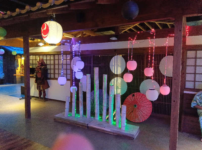 整う鹿ないさんの東京湯楽城のサ活写真