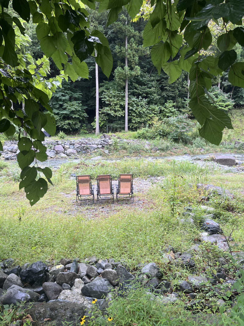 ( ᴖ ̫ᴖ )🎶さんの道志川サウナのサ活写真