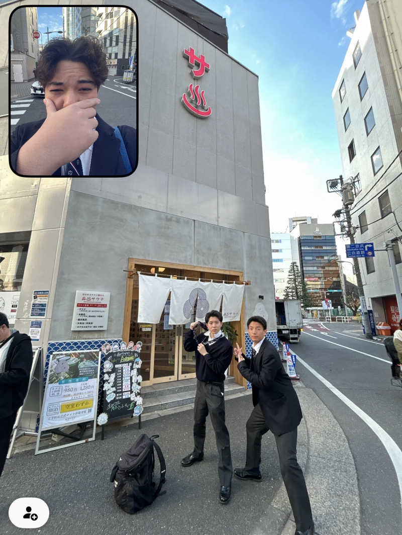 高校生サウナーさんの泊まれるサウナ屋さん 品川サウナのサ活写真