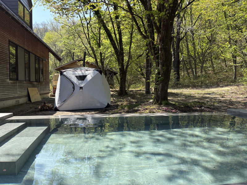 moco 𖠚ᐝさんのNature Sauna(大山隠岐国立公園内・一向平キャンプ場)のサ活写真