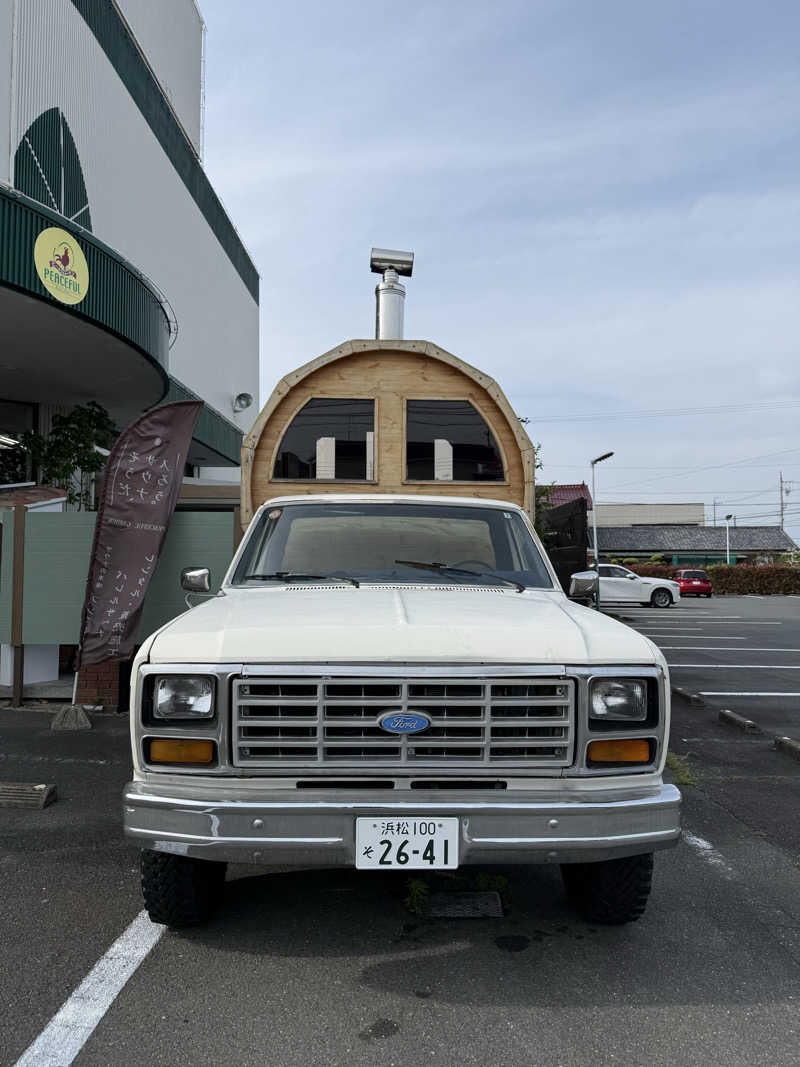 とんきちさんのピースフルガーデン 中田店 サウニア バレルサウナ展示場のサ活写真