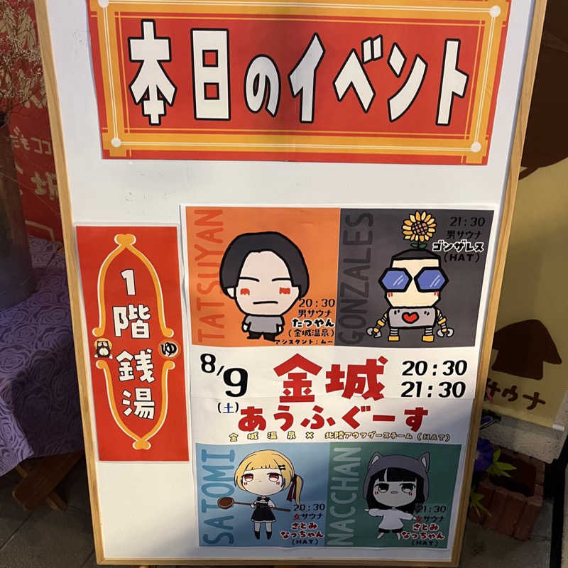 りんさんの金城温泉元湯のサ活写真