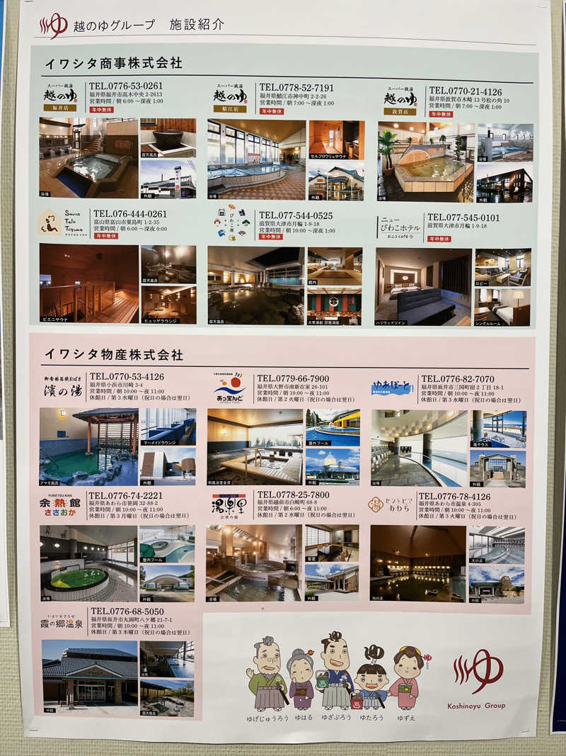 りんさんのしきぶ温泉 湯楽里のサ活写真