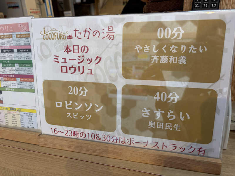 e-tanさんのCOCOFURO たかの湯のサ活写真