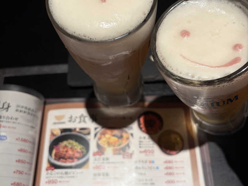 キリン一番搾りスマイル付き😆