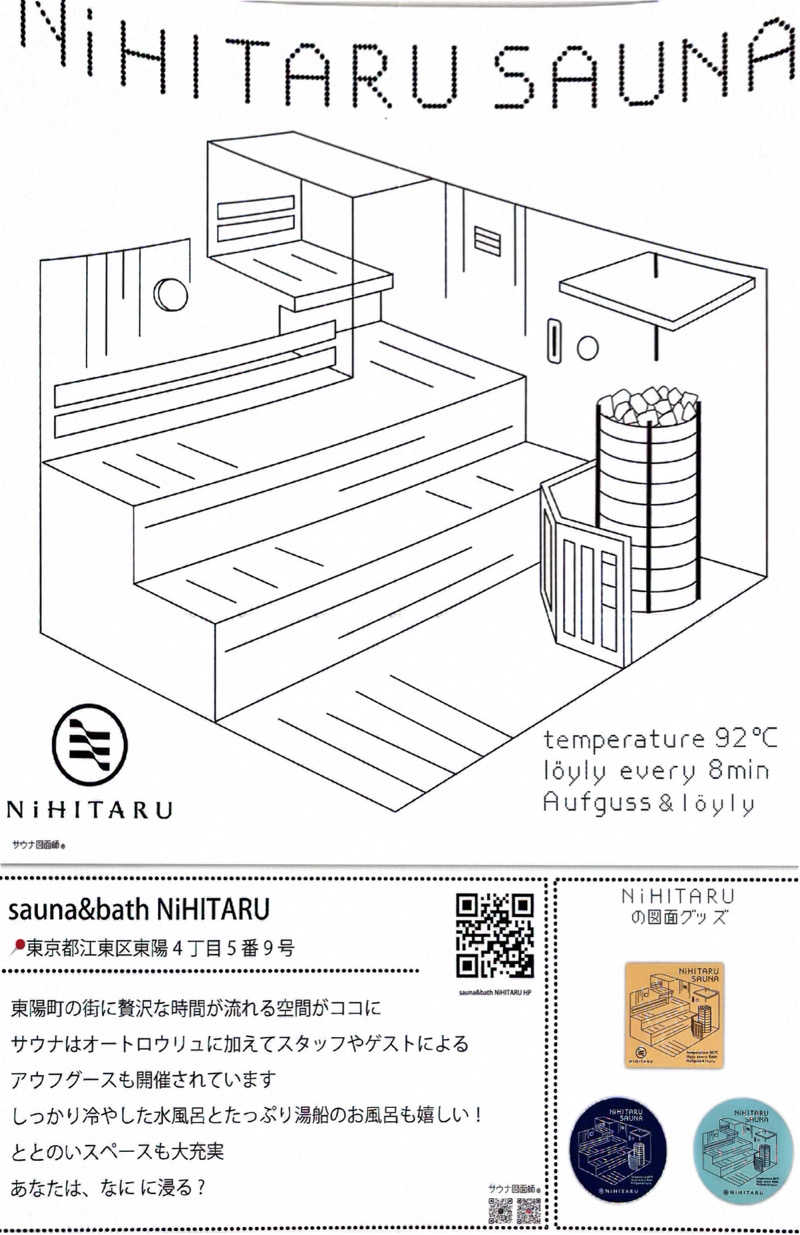 じゅん1ろうさんのsauna&bath NiHITARUのサ活写真