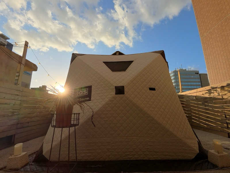 𝖯𝗈𝖼𝗁𝖺さんの屋上の北欧サウナ店 LOMAのサ活写真