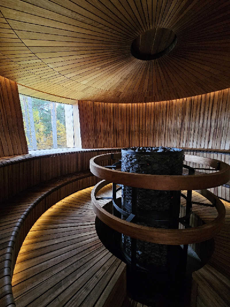 サウナの国のエド (Edu)さんのart sauna at serlachius museum at göstäのサ活写真