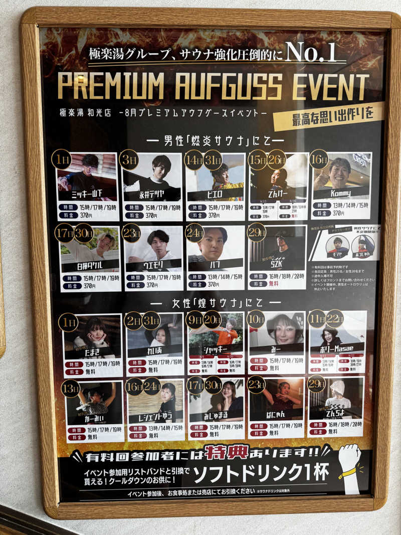 たつろーさんの極楽湯 和光店のサ活写真