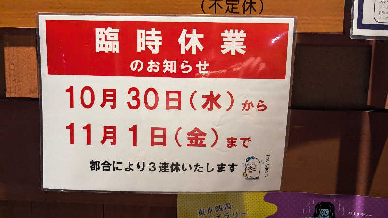 ヨヨさんの三ノ輪 改栄湯のサ活写真