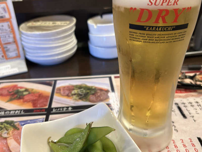 生ビールとハイボール