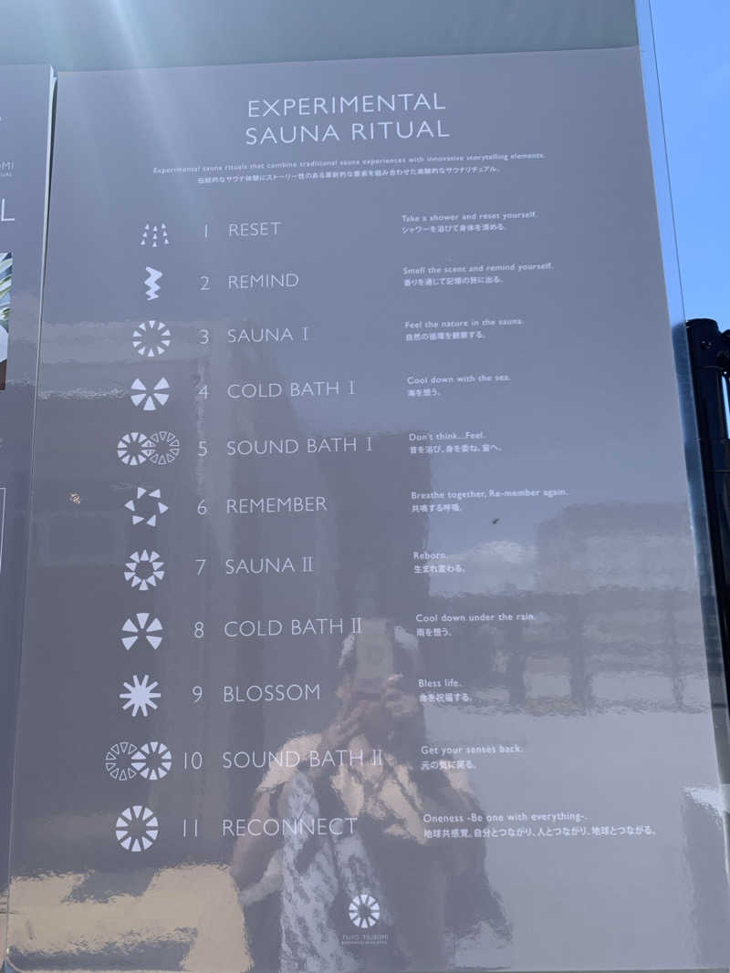 Hiromi Yoshizumiさんの大阪・関西万博 万博サウナ「太陽のつぼみ」のサ活写真