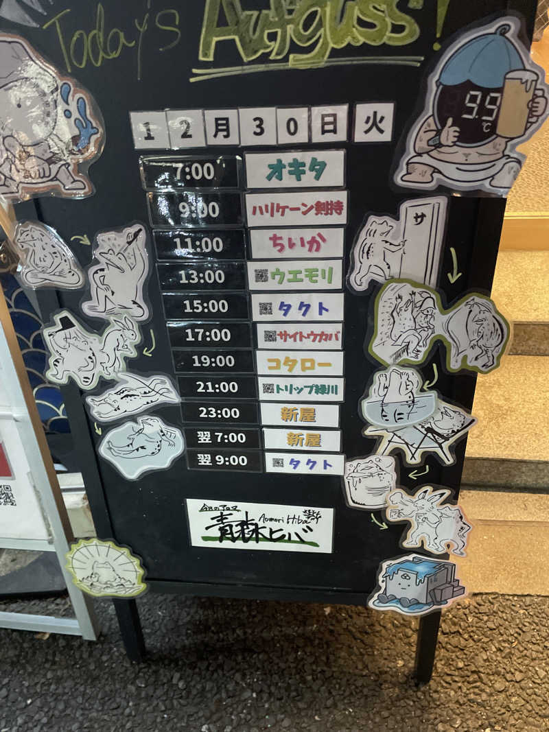 天然水さんの泊まれるサウナ屋さん 品川サウナのサ活写真