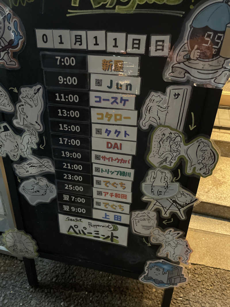 天然水さんの泊まれるサウナ屋さん 品川サウナのサ活写真