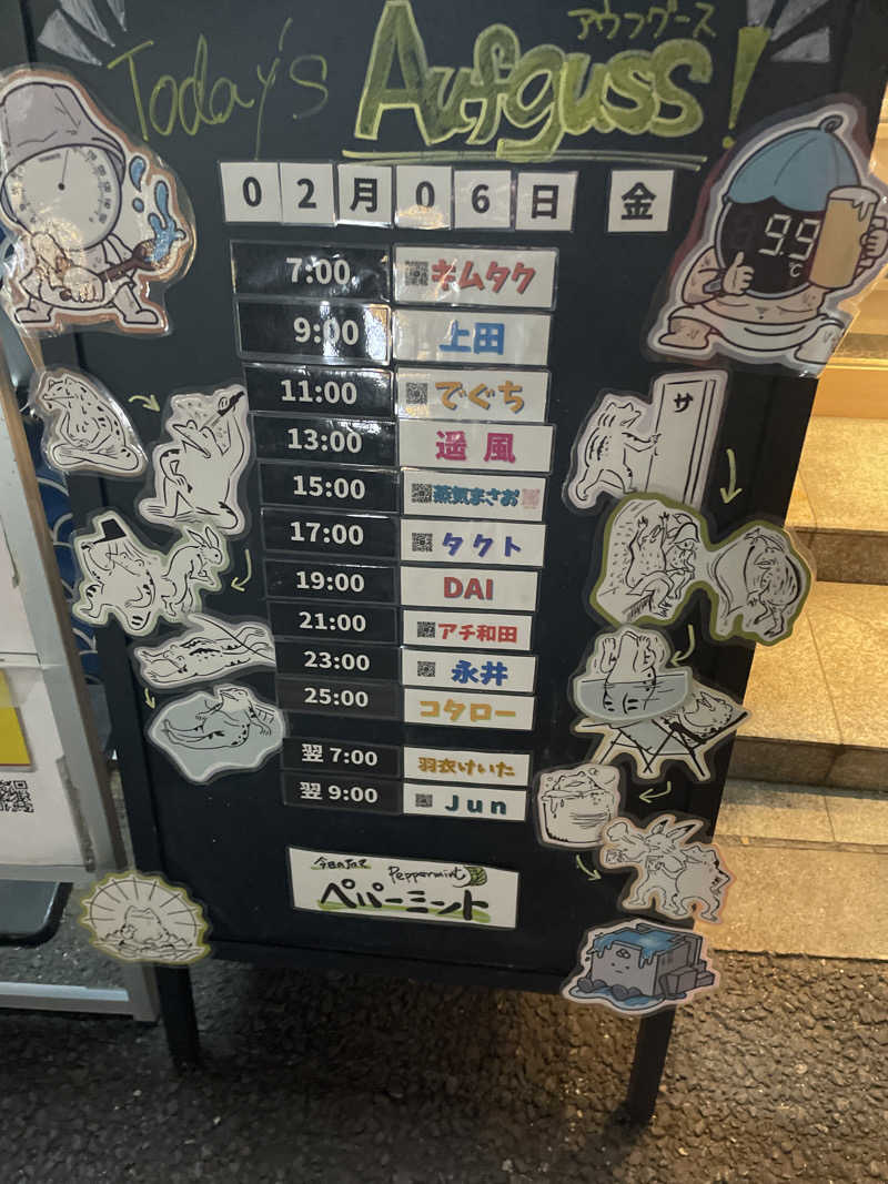 天然水さんの泊まれるサウナ屋さん 品川サウナのサ活写真