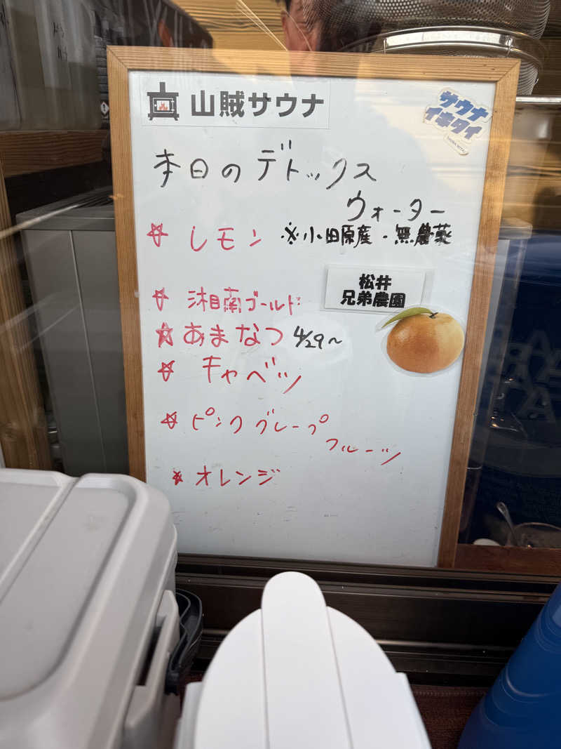 JD祭りさんの山賊サウナのサ活写真