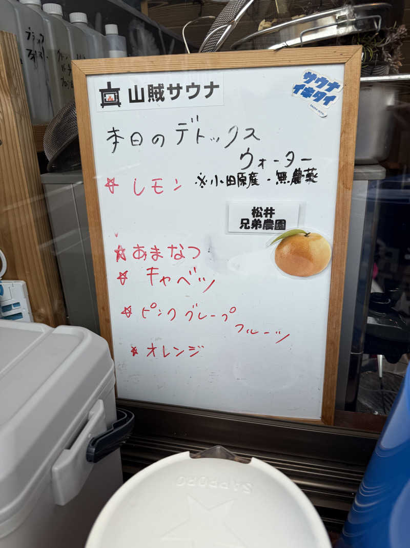 JD祭りさんの山賊サウナのサ活写真