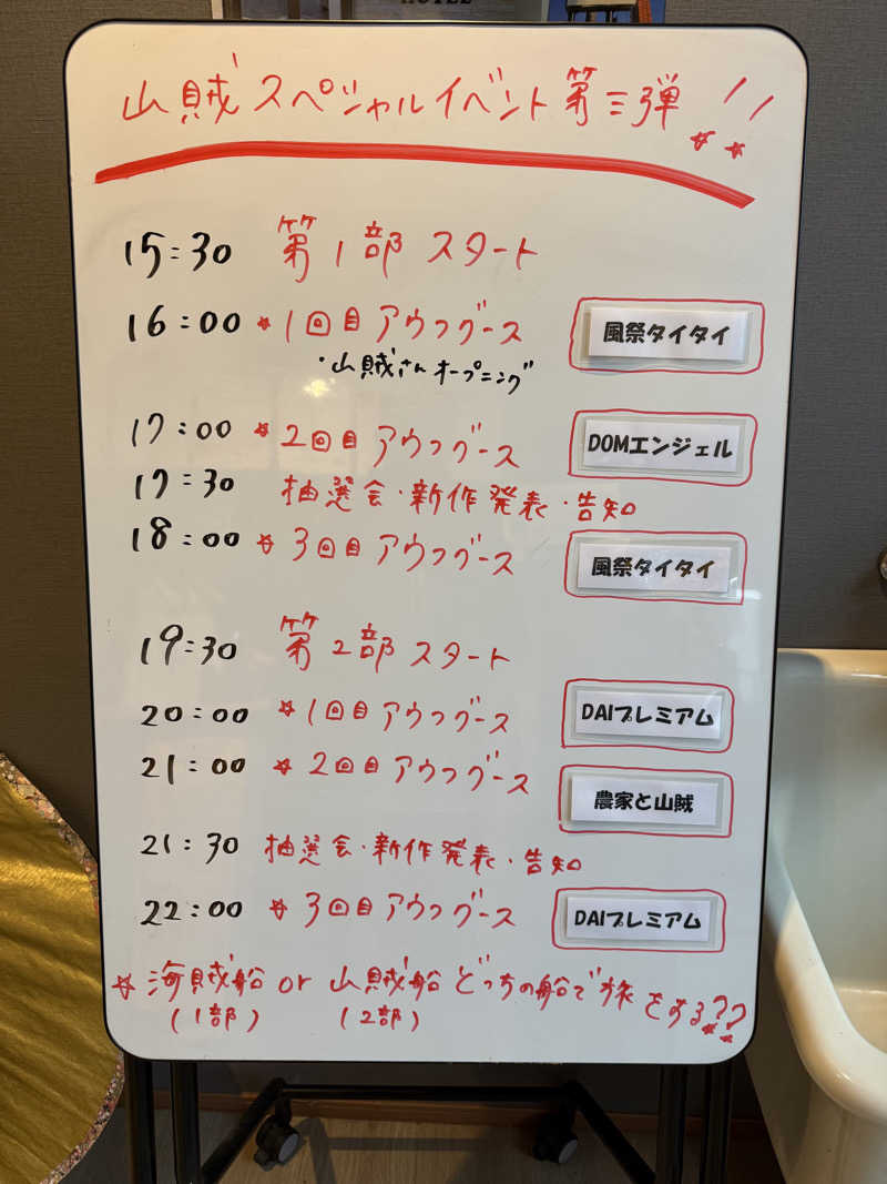 JD祭りさんの山賊サウナのサ活写真