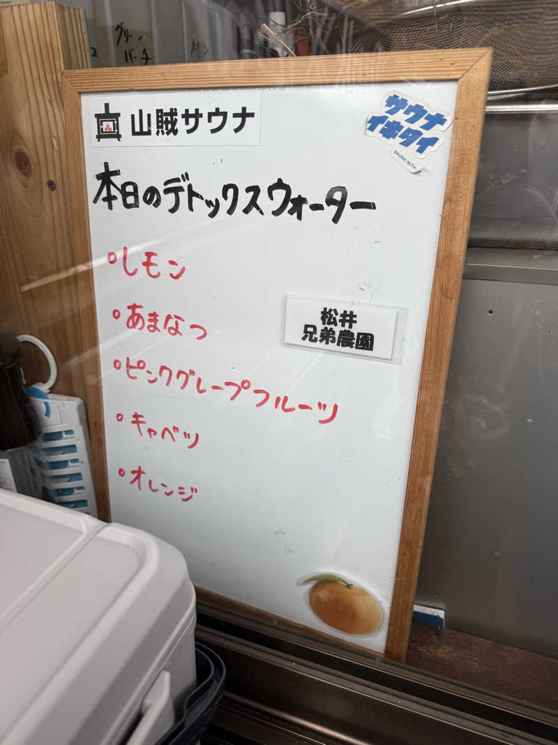 JD祭りさんの山賊サウナのサ活写真