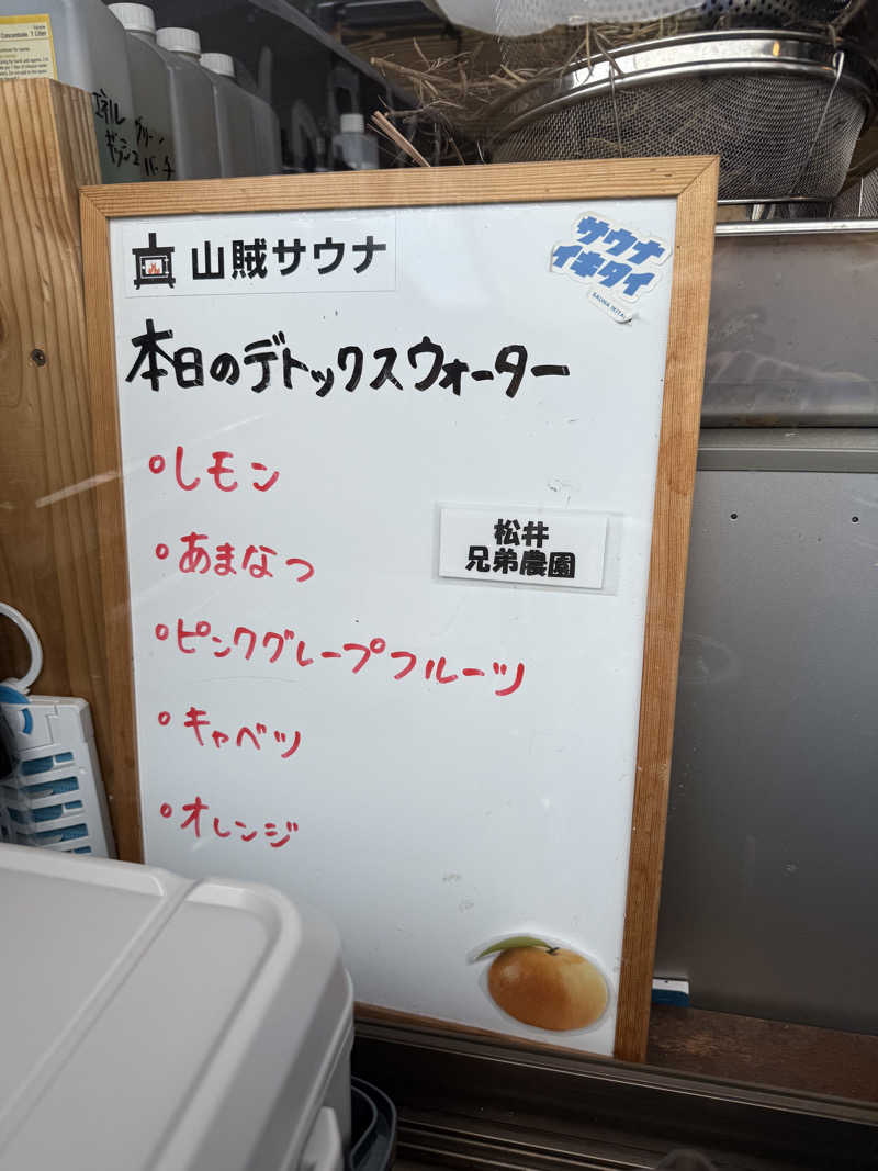 JD祭りさんの山賊サウナのサ活写真