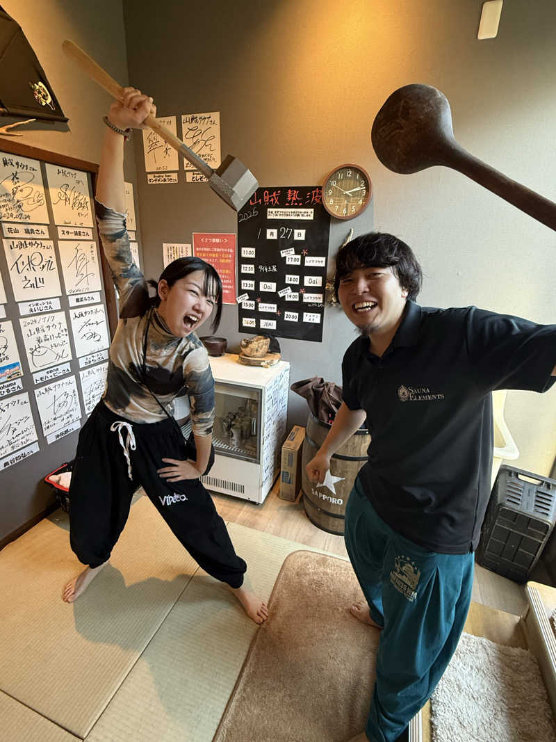 JD祭りさんの山賊サウナのサ活写真