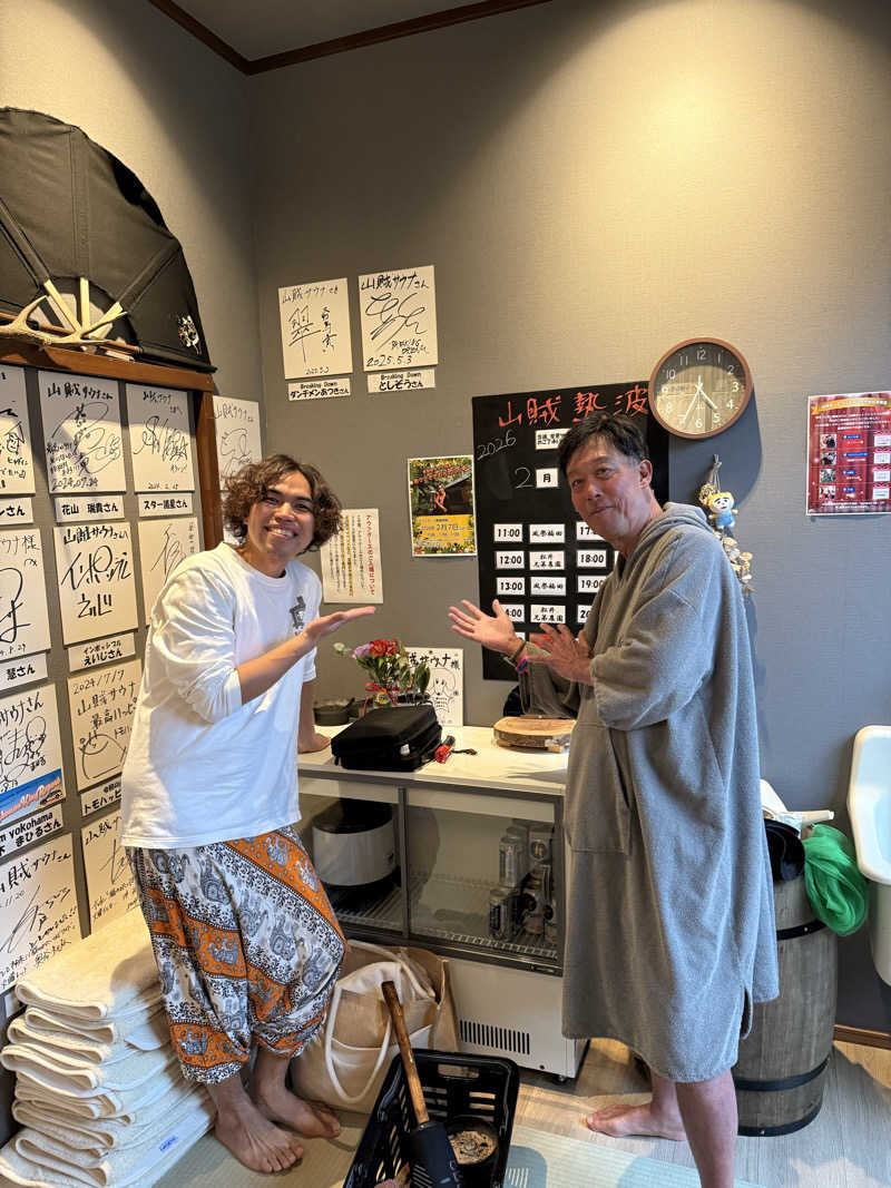 JD祭りさんの山賊サウナのサ活写真