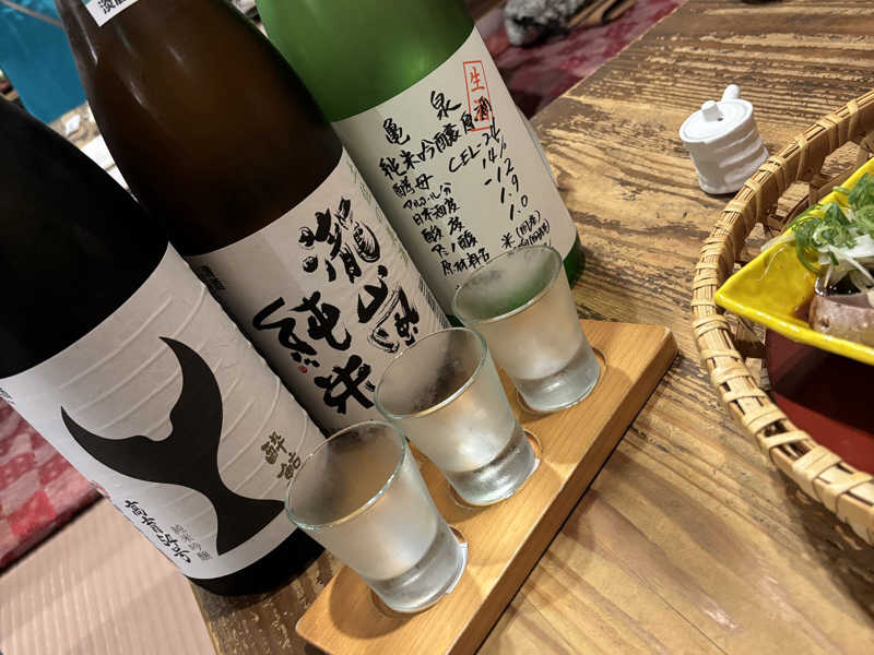 日本酒飲み比べセット