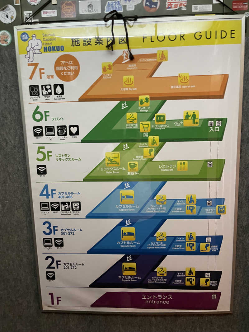 yoyoyoshikawaさんのサウナ&カプセルホテル 北欧のサ活写真