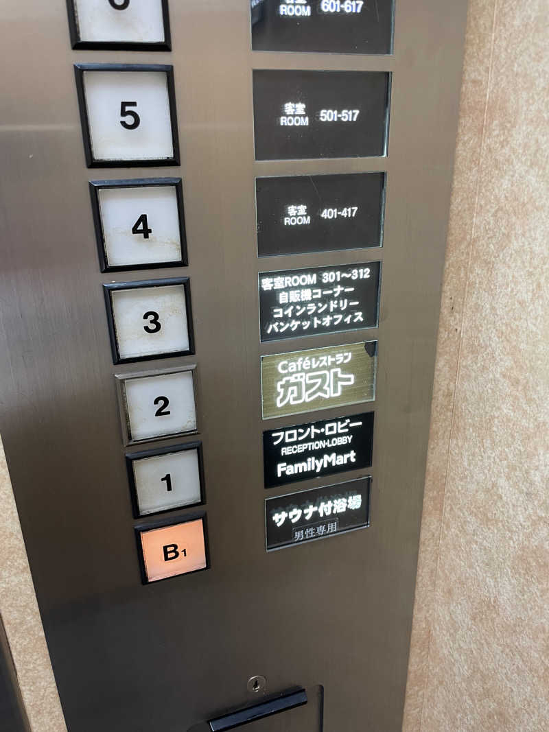 yoyoyoshikawaさんの浅草セントラルホテルのサ活写真