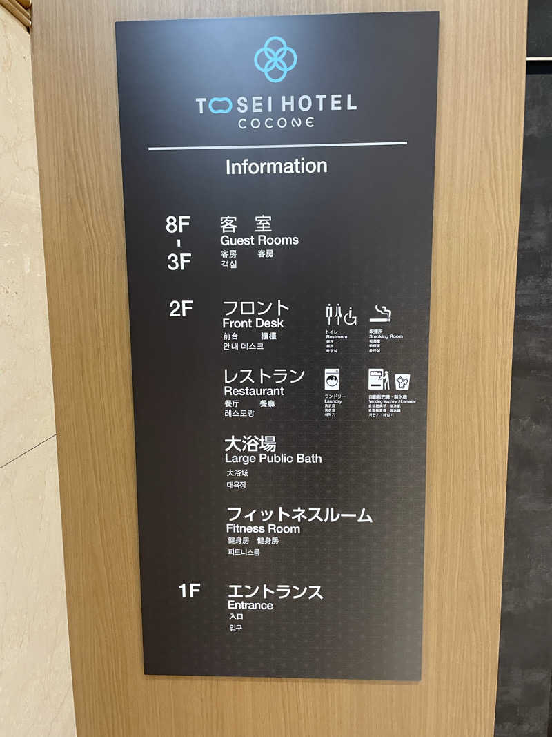 yoyoyoshikawaさんのトーセイホテルココネ蒲田のサ活写真