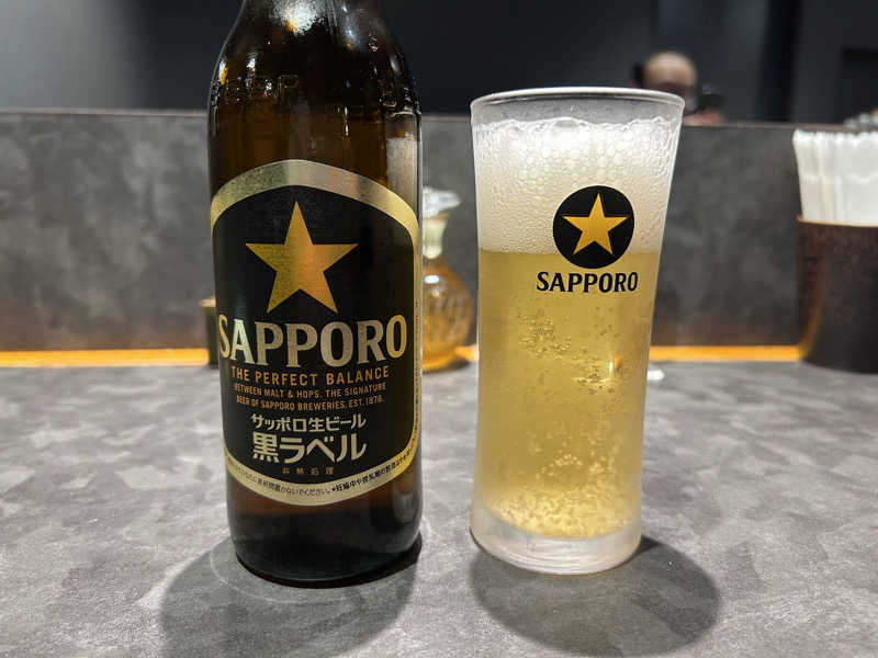 サッポロ黒ラベル小瓶