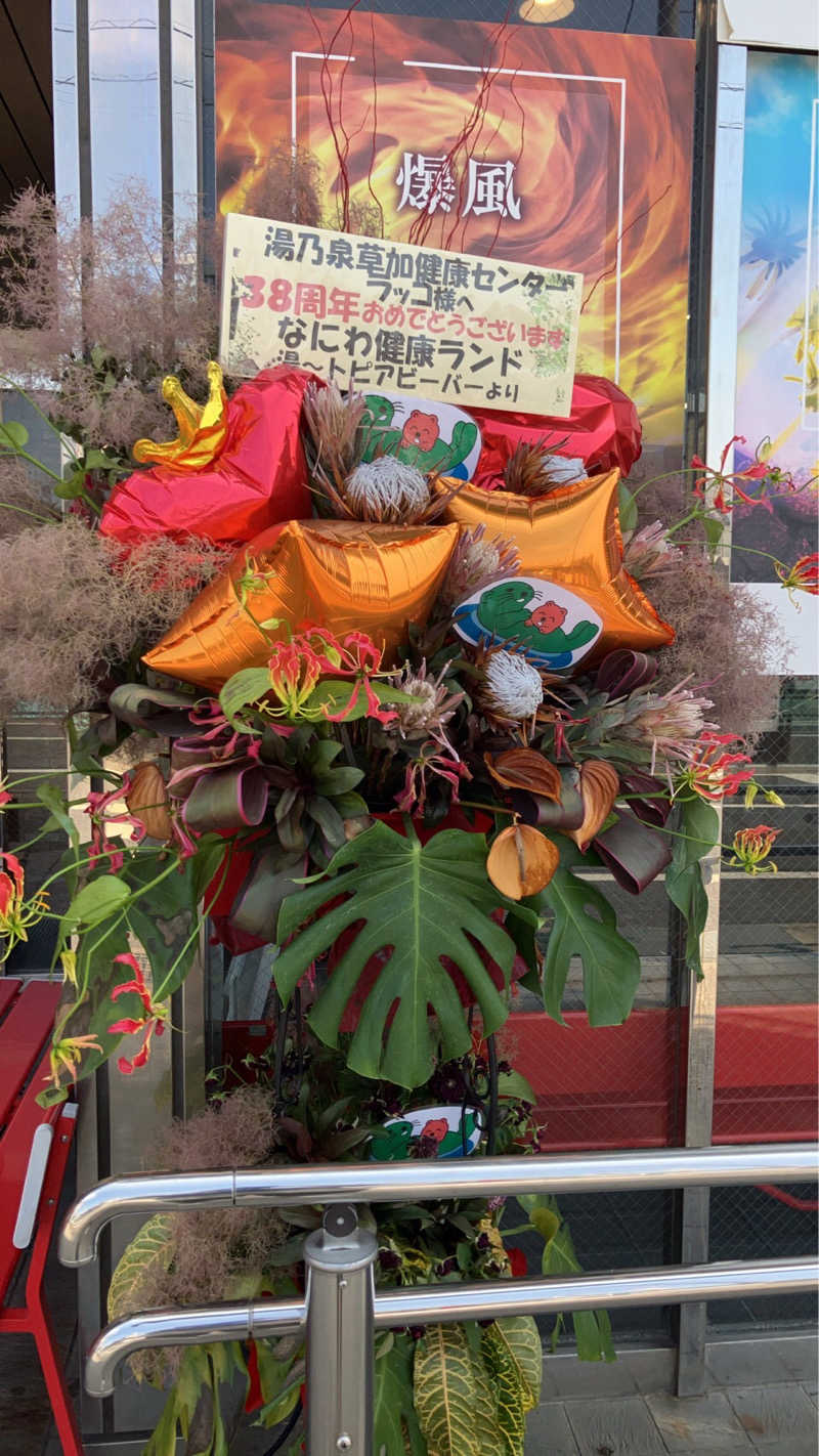 スギちゃんさんの湯乃泉 草加健康センターのサ活写真