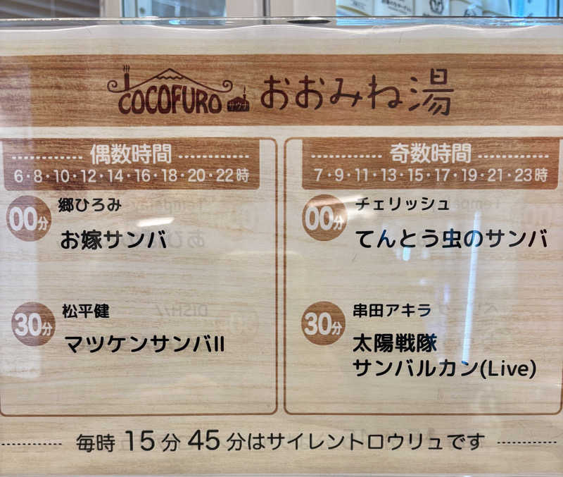 chinoiさんのCOCOFURO おおみね湯のサ活写真