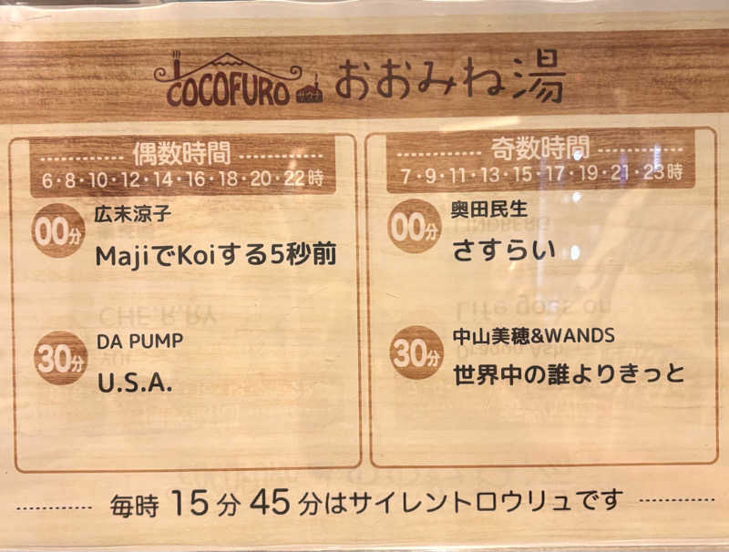 chinoiさんのCOCOFURO おおみね湯のサ活写真