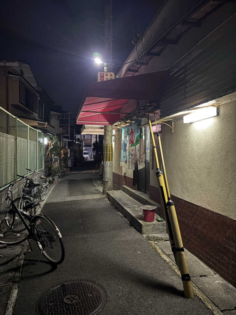 背面洗いのもっち～なさんの銀水湯のサ活写真