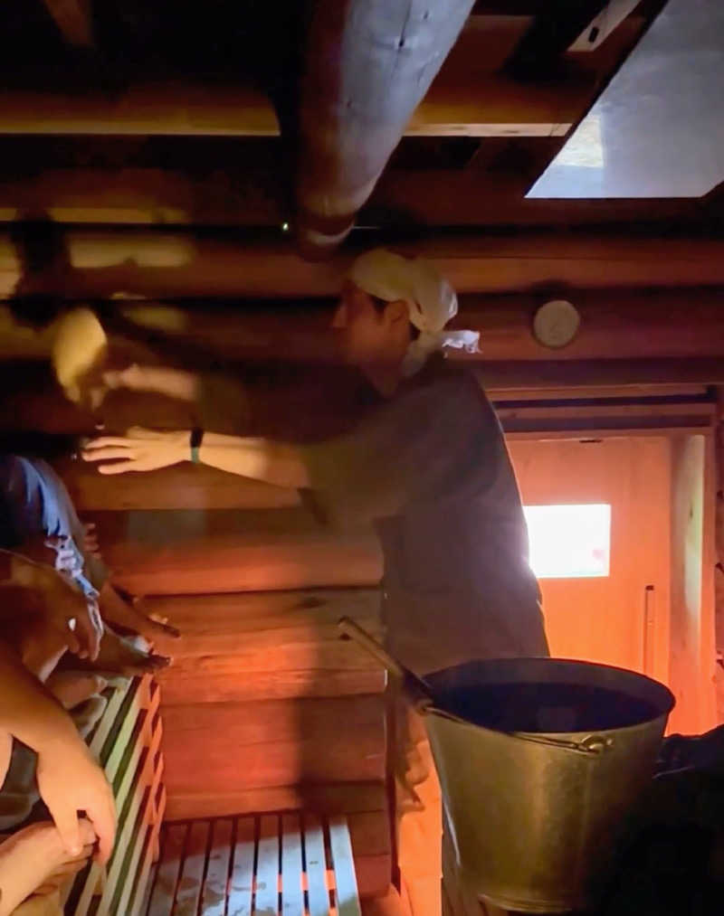 ピップさんのサウナ蓑蒸のサ活写真