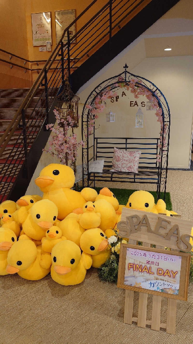 みるさまさんの横浜天然温泉 SPA EASのサ活写真