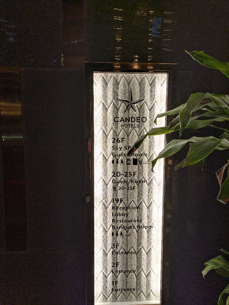 鳥さんのカンデオホテルズ大阪枚方のサ活写真