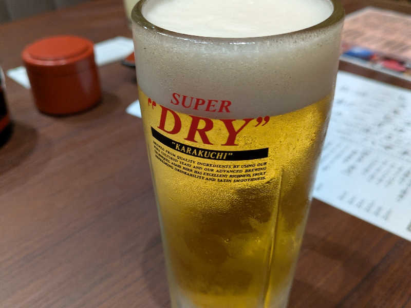 生ビール中
