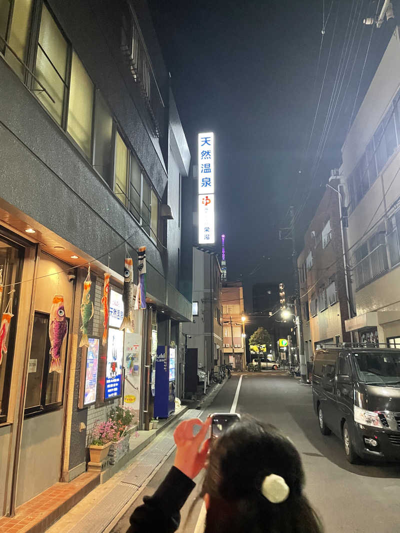 ひーさんの天然温泉 湯どんぶり栄湯のサ活写真