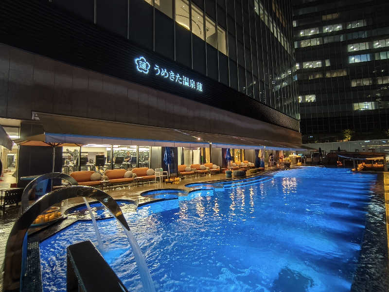 だいちさんのうめきた温泉 蓮 Wellbeing Parkのサ活写真