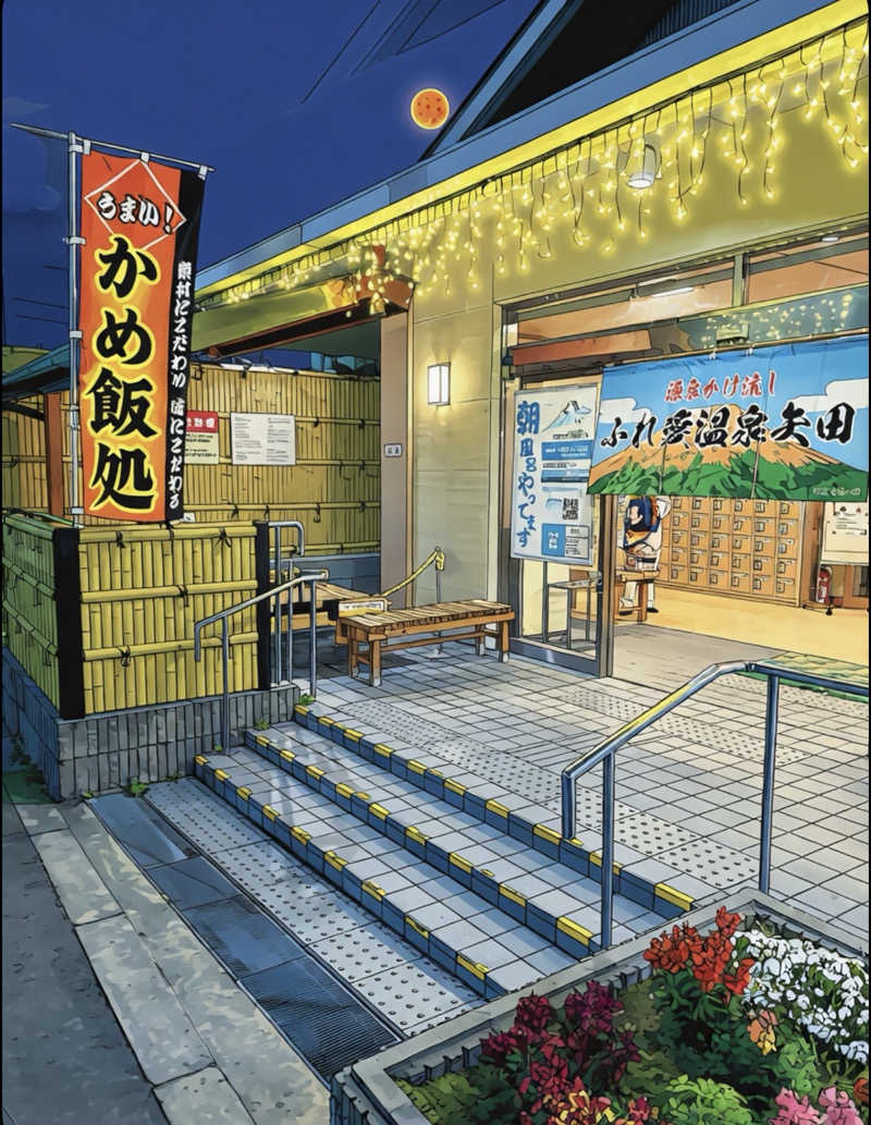 ベジータさんのふれ愛温泉矢田のサ活写真