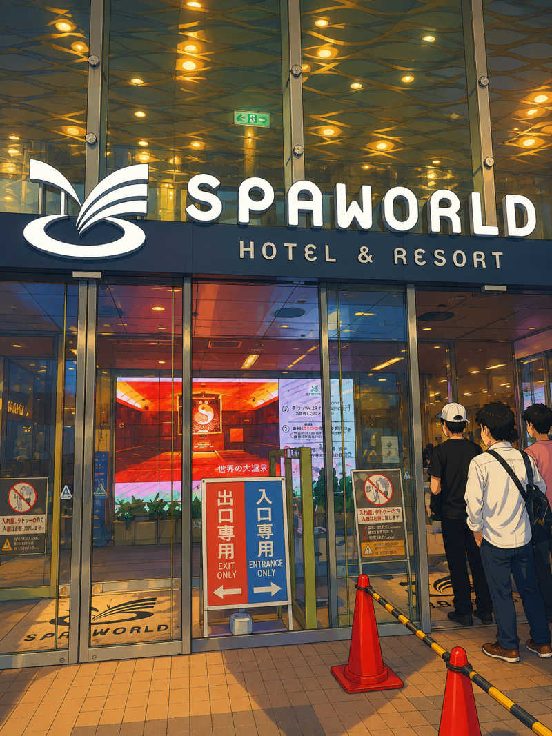 ベジータさんのSPAWORLD HOTEL&RESORTのサ活写真