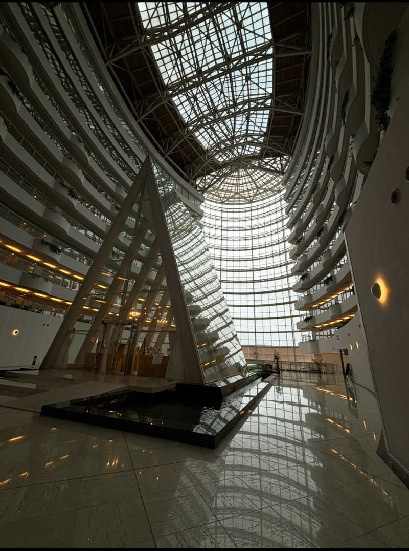 ルイスあま美さんのホテル京セラのサ活写真