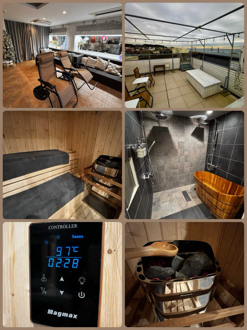 ルイスあま美さんの鎌倉 sauna plusのサ活写真
