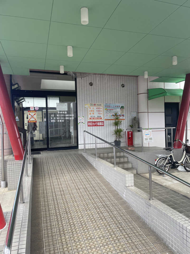 浅井 洋平さんのお風呂のデパート たきのゆのサ活写真