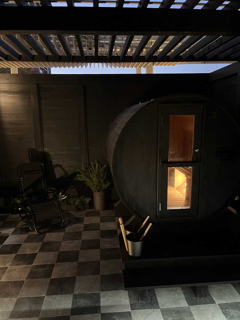 さ湯さんのプライベート駅サウナ ととの場のサ活写真